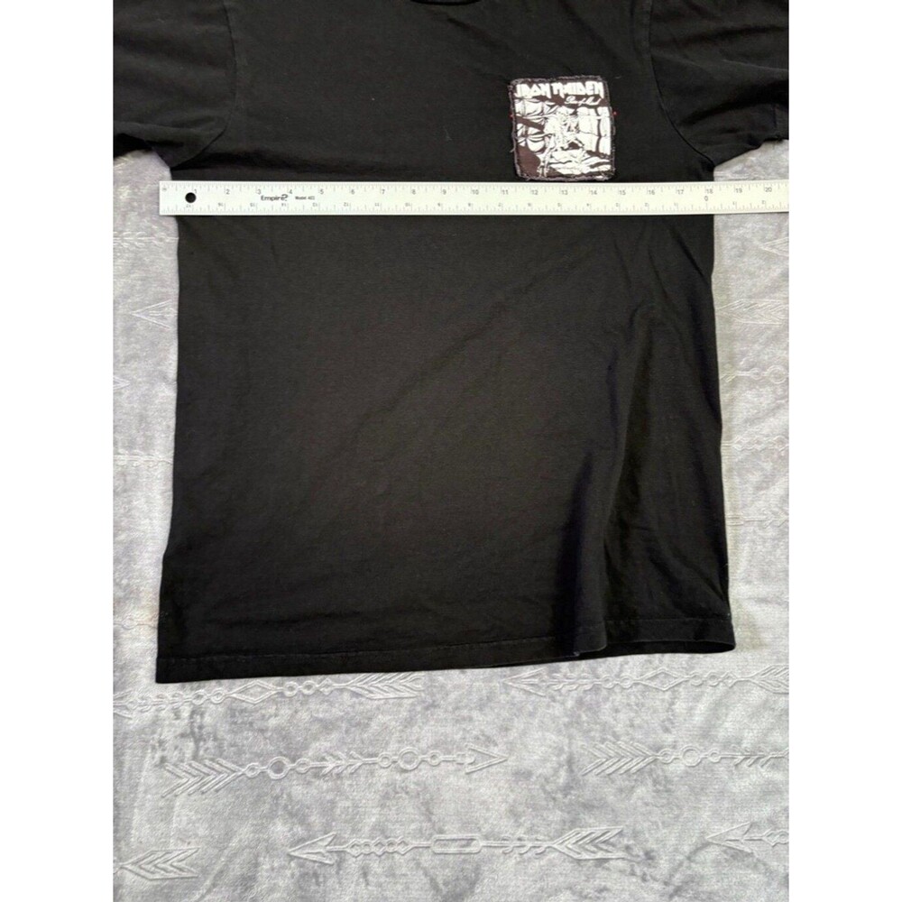 Vintage Style Iron Maiden Black T-Shirt Men's M | 70s 80s Metal Music Rock Band - Picture 3 of 8